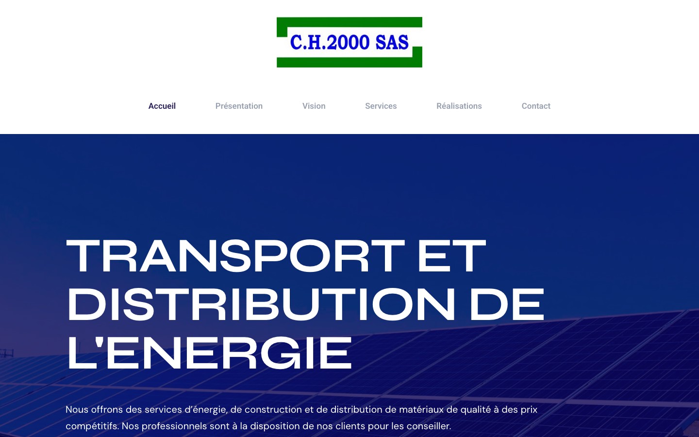 Aperçu — Site C.H.2000